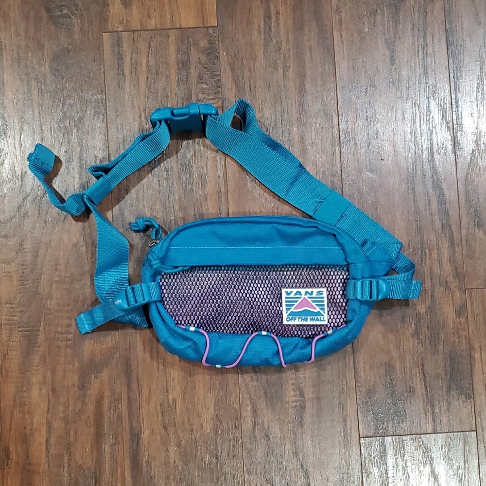 Vans Teal and Lavender Belt Bag